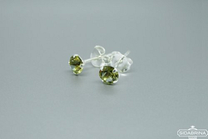 Auskarai su cirkoniais - AUV051