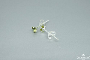 Auskarai su cirkoniais - AUV051