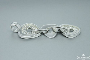 Pakabukas su cirkoniais - PAM545