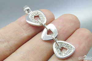 Pakabukas su cirkoniais - PAM545