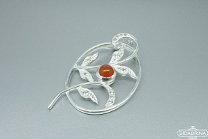Pakabukas su karneoliu - PAM520