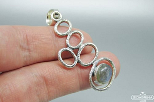 Pakabukas su labradoritu - PAM758