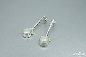 Sidabriniai auskarai - AUM1888