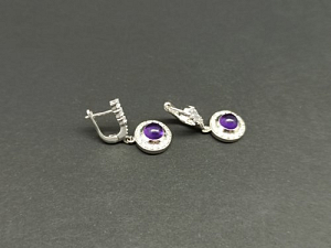 Sidabriniai auskarai - AUM2293