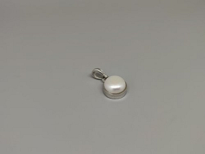 Sidabrinis pakabukas su kultivuotu perlu - PAM919