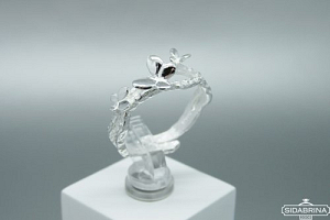 Sidabrinis žiedas - ZDM1394