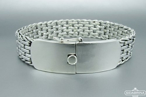 Vyriška sidabrinė apyrankė - APV106