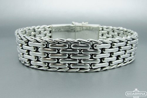 Vyriška sidabrinė apyrankė - APV106