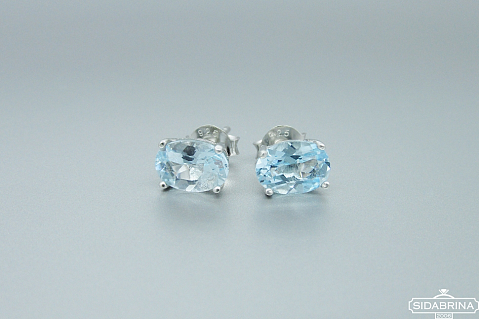 Auskarai su topazu - AUM1235