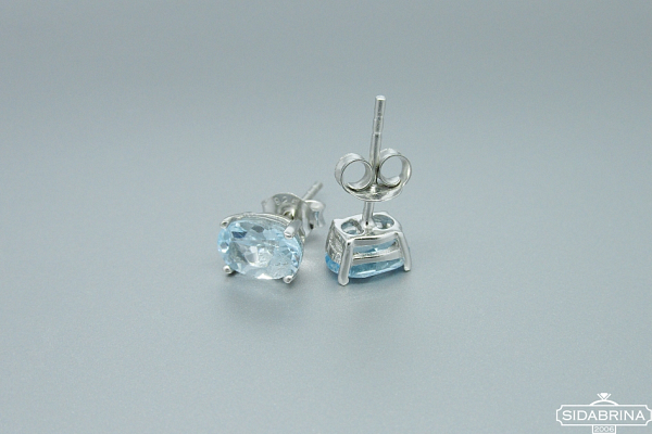 Auskarai su topazu - AUM1235