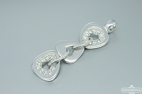 Pakabukas su cirkoniais - PAM545