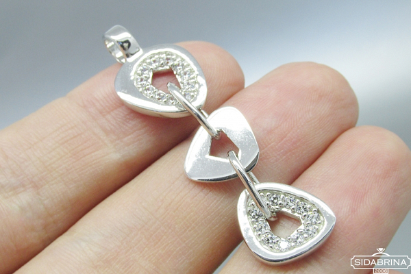 Pakabukas su cirkoniais - PAM545