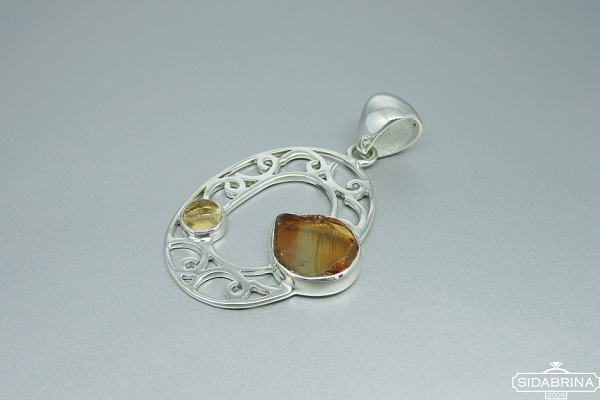 Pakabukas su citrinu - PAM741