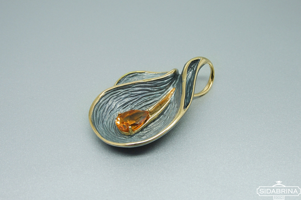 Pakabukas su citrinu - PAM767