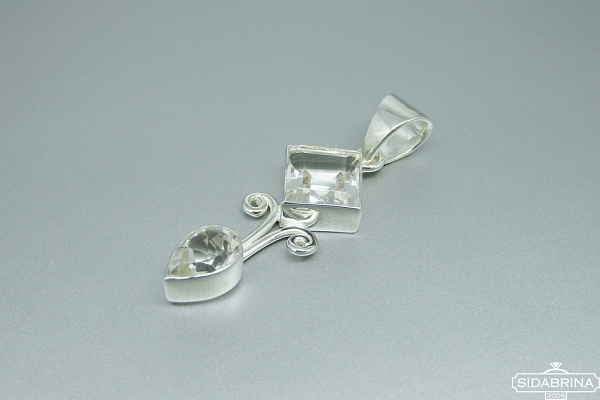 Pakabukas su kalnų krištolu - PAM751