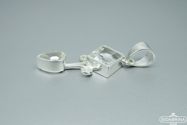 Pakabukas su kalnų krištolu - PAM751