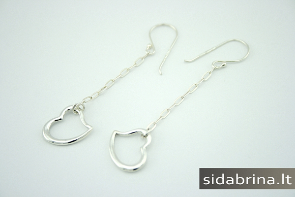 Sidabriniai auskarai - AUM307