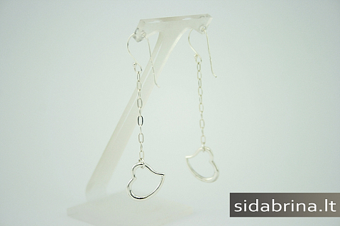 Sidabriniai auskarai - AUM307