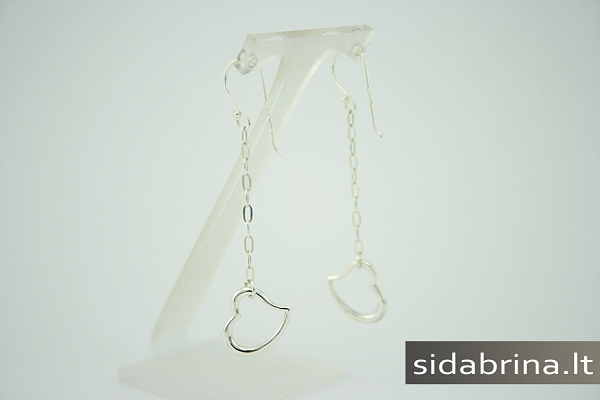 Sidabriniai auskarai - AUM307