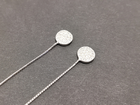 Sidabriniai auskarai - AUM2175