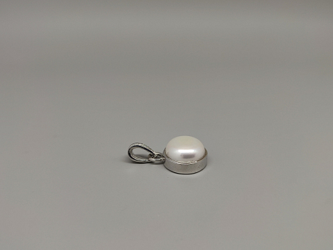 Sidabrinis pakabukas su kultivuotu perlu - PAM919