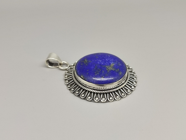 Sidabrinis pakabukas su lazuritu - PAM9179