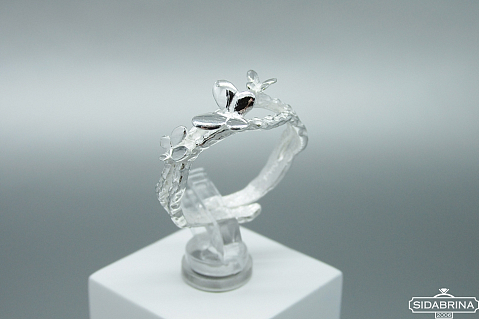 Sidabrinis žiedas - ZDM1394