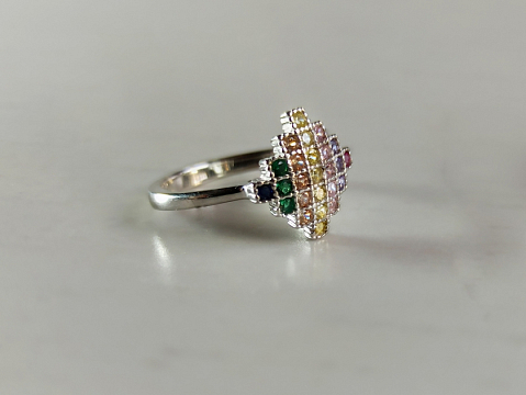 Sidabrinis žiedas - ZDM1566