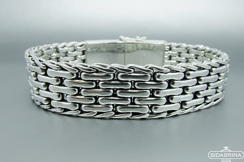 Vyriška sidabrinė apyrankė - APV106