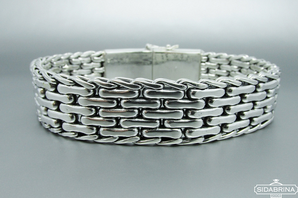 Vyriška sidabrinė apyrankė - APV106