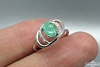 Žiedas su berilu-smaragdu - ZDM582
