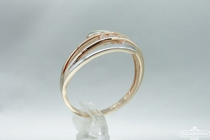 Auksinis žiedas - ZDA012