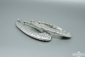 Itališki sidabriniai auskarai - AUM011