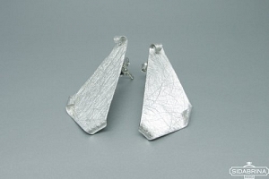 Itališki sidabriniai auskarai - AUM010