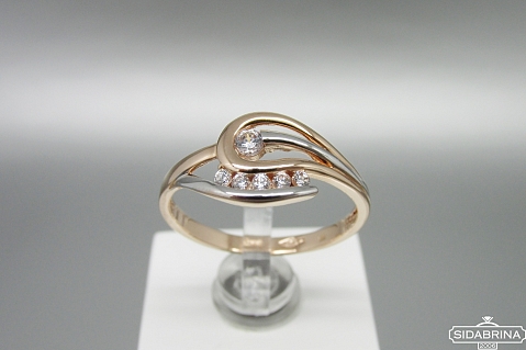 Auksinis žiedas - ZDA016
