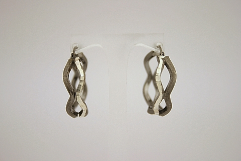 Itališki sidabriniai auskarai - AUM008