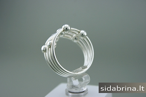 Sidabrinis žiedas - ZDM365