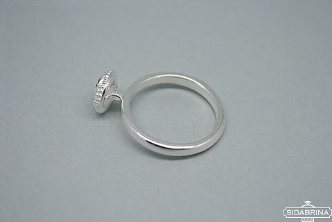 Žiedas su cirkoniu - ZDM439